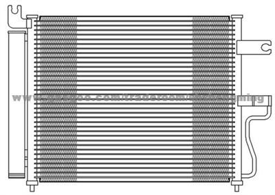 LPB-049 HYUNDAI ACCENT Condenser