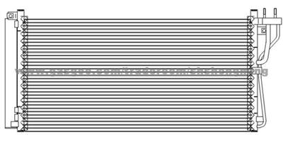 LPA-078 HYUNDAI SONATA NF Condenser