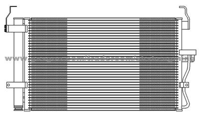 LPB-002 HYUNDAI ELANTRA Condenser