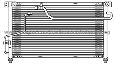 LPAa-005 MAZDA 626 Condenser