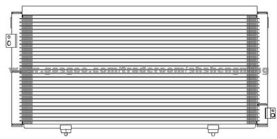 LPE-008  SUBARU LEGACY Condenser