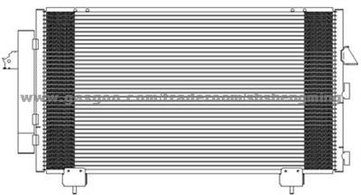 LPB-067 TOYOTA RAV4 Condenser