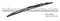 BOSCH TYPE 405 Wiper Blade