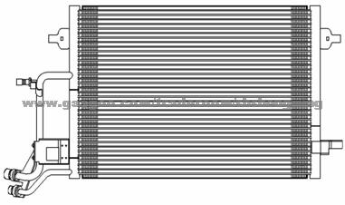 Audi A4/Vw Passat B5 Condenser