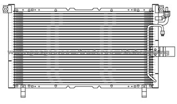 8970948740ISUZU RODEO  Condenser