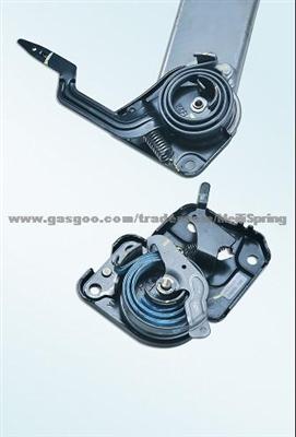 Elastic stamping part