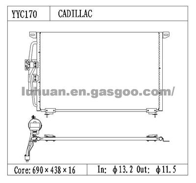 CADILLAC  Radiator 1850028