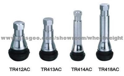 TR413AC Series Chrome Tyre Valve