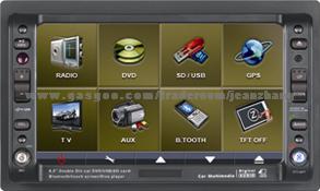 Two Din Car Dvd Player