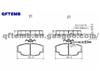 D292-7194 Renult, Peugeot Brake Pad