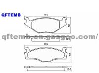 D280-7243 Volkswagen Brake Pad
