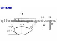 Seat Cordoba Brake Pad SCP001D