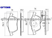 VW Passat  Brake Pad   D555-7434