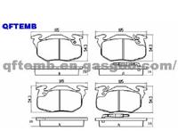 SCP007D Renault Express Brake Pad