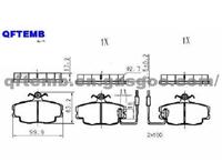 SCP008A Renault Espace Brake Pad