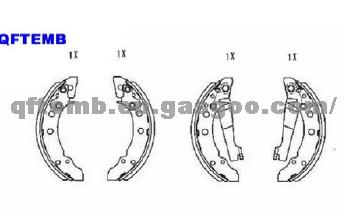 Golf Brake Pad  SCG001