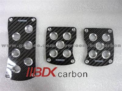 Vision Style Carbon Fiber  Foot Pedal