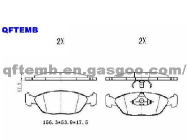 SANTANA Brake Pad SCP002