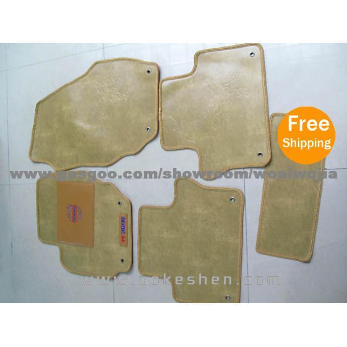 Volvo S80 Leather Tailored Floor Mat Carpet 5pcs Application