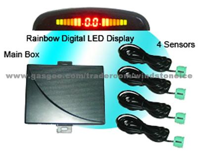 Rainbow LED Display Car Parking Sensor System