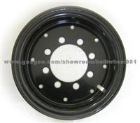 Forklift wheel rim