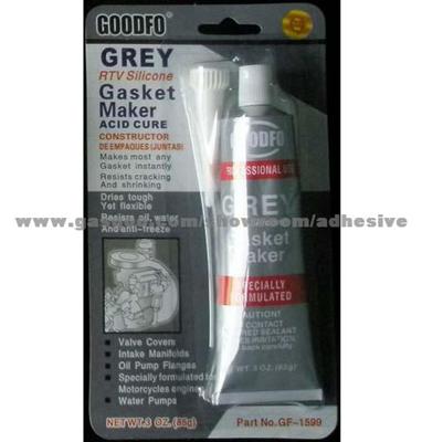 RTV silicone gasket maker grey