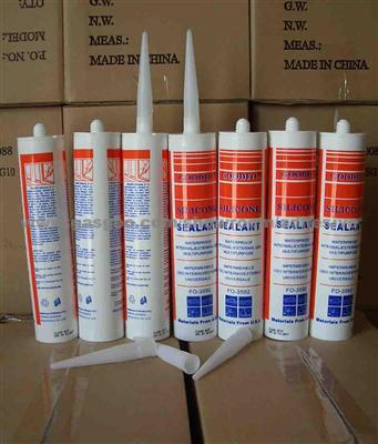 RTV acidic silicone sealant