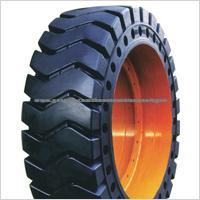 Universal vented solid tyres with rims