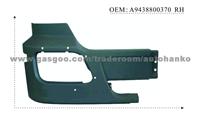 Corner Bumper RH for Mercedes Actros MP2