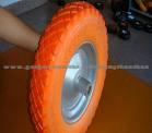 Pu Flat Free Wheel 4.00-8