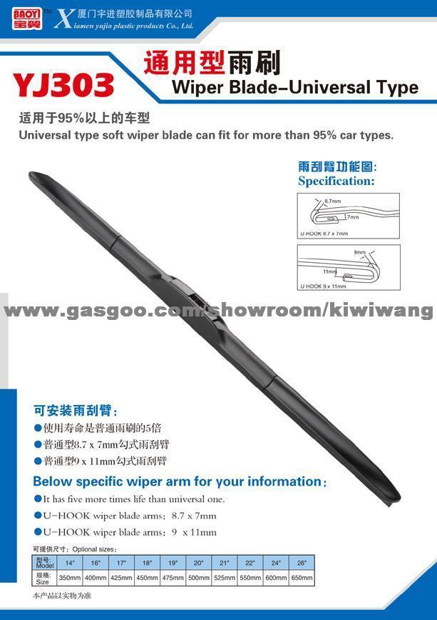 wiper blade size