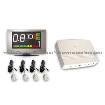 Car LCD Display 4 Parking Sensor Reverse Backup (MP-218LCD-Y)