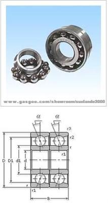 Double-row angular contact ball bearing