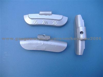 High Quality ZN Clip On Wheel Weights