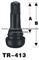 TR413 Snap- In Tubeless Tyre/tire Valve  for Passenger & Light Truck.