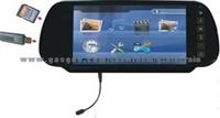 7 Inch Tft Lcd Rearview Mirror with Bluetooth, Usb, Sd, Tv, Ipod for Rearview Camera(br-7004)