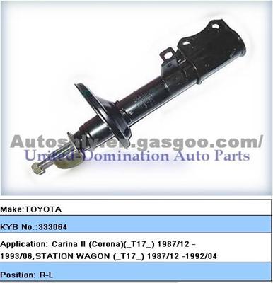 Shock Absorber TOYOTA Carina OE: 48540-20210 KYB 333064