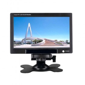 7 Inch In Car Standalone TFT LCD Surveillance Monitor