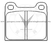 Brake Pad for Audi D31-7255