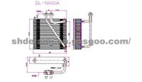 GM EXCELLE Plated Fin Evaporators