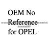 Radiator OEM No. Reference for OPEL