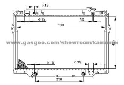 TOYOTA Radiator 16400-17031