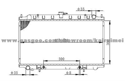 NISSAN Radiator 21460-4J600