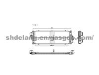 Auto Intercooler (OE: 9015010701/2D0145805)