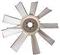 Radiator fan blade for DAF