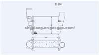 Charge Air Cooler for AUDI(058145805B )