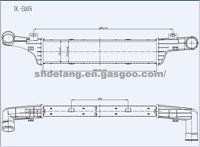 MERCEDES BENZ Charge Air Cooler (2105000400    2105001300)