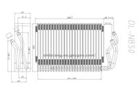 Evaporators for SAAB OE: 7495104/7495419/7498088