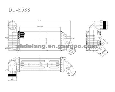 CITROEN  PEUGEOT  Charge Air Cooler (0384F3)