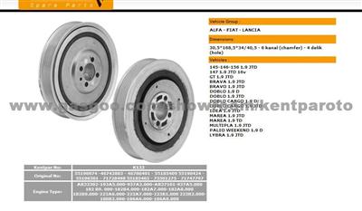 Crankshaft Pulley for ALFA - FIAT - LANCIA